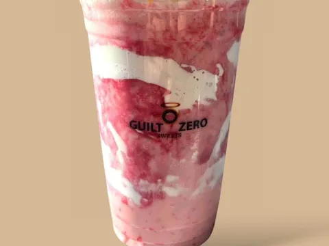 Creamy Strawberry Shortcake smoothie